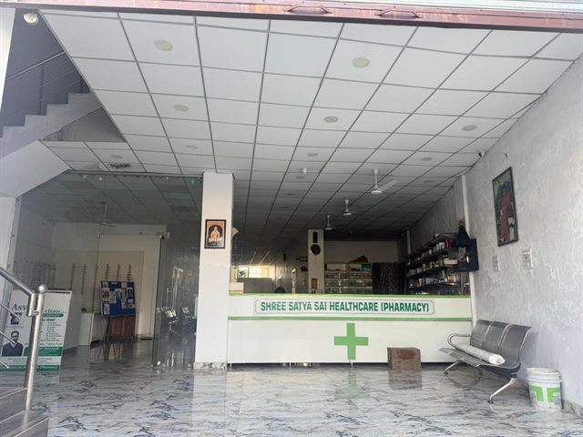 Shree Satya Sai Healthcare Pharmacy counter